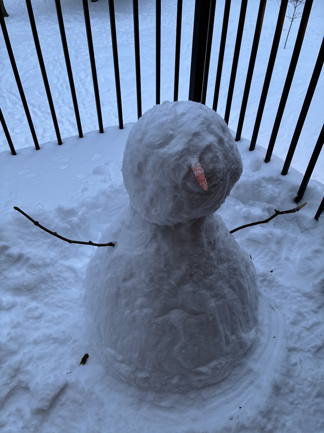 The Melting of a Snowman